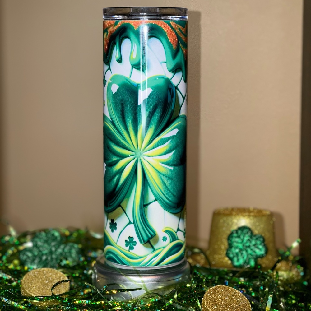 New St Patrick's Day  20 oz Insulated Tumbler